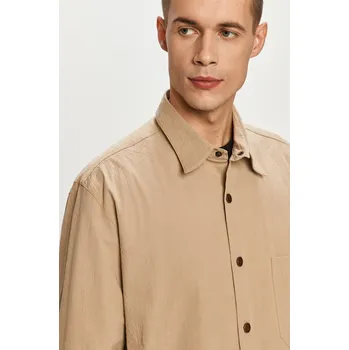 Pánská košile Košile CAT Footwear 2610641.11868 béžová 80X, vel. S