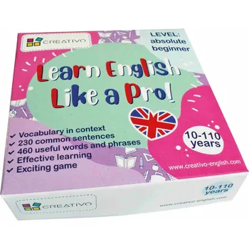 Anglický jazyk Learn English Like a Pro! absolute beginner