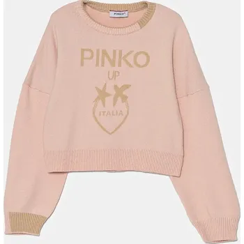 Dívčí svetr Dětský svetr Pinko Up F4PIJGJP087 růžová 39X, vel. 168