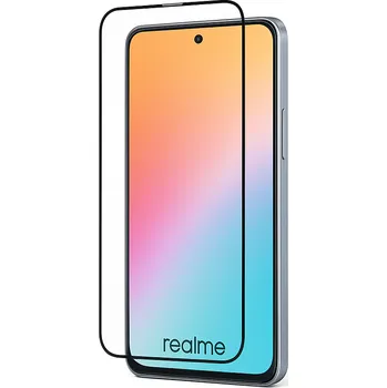 Wozinsky super pevné tvrzené sklo Realme C21 s celoplošným lepidlem s rámečkem