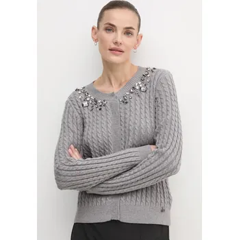 Dámský svetr Kardigan Artigli ACMA000067 šedá 90X, vel. S