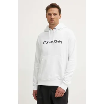 Pánská mikina Calvin Klein K10K111345 00X bílá S