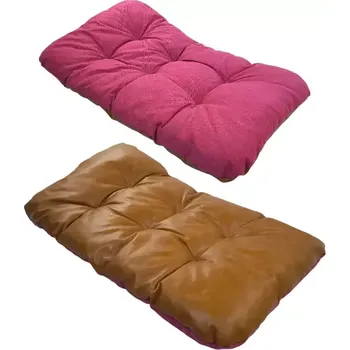 Pelíšek pro psa Matrace pro psa 126x78x11 Růžový hnědý