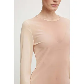 Pánské tričko Tričko s dlouhým rukávem Won Hundred 3057.13034 béžová 02X, vel. L