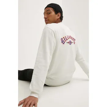 Pánská mikina Mikina Billabong SANDS CREW pánská, béžová barva, s potiskem, ABYSF00125 01X, vel. S