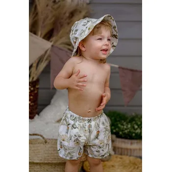 Čepice Dětská bavlněná čepice Jamiks DUFFY DUFFY.Nakryc.JLF060.K zelená 07A, vel. 46