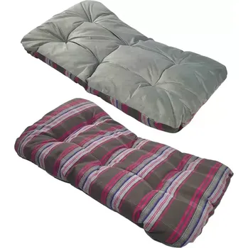 Pelíšek pro psa Matrace pro psa 126x78x11 Šedý hnědý