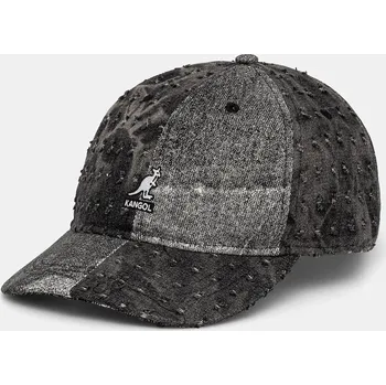 Kšiltovka Kšiltovka Kangol MASHUP BASEBALL šedá barva, vzorovaná, K5434.BT009 90X, vel. ONE SIZE