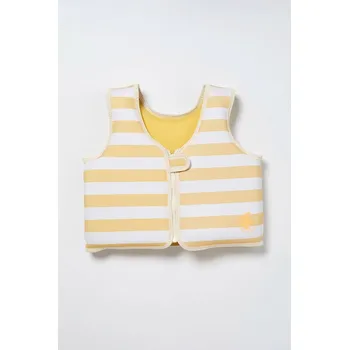 Plovací vesta Dětská plavecká vesta SunnyLife Sammy the Seagull Mustard Stripe 3-6 years žlutá barva S51VVMS4 10X, vel. ONE SIZE