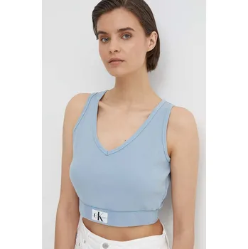 Top Calvin Klein Jeans dámský, J20J223109 modrá 55X, vel. L