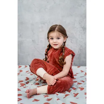 Spacák Dětský spacák s nohavicemi La Millou Cotto HEARTBEAT PINK 139647.Spiworek.z.nogaw červená 29X, vel. 78