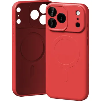Pouzdro na mobilní telefon Mercury Ochranný kryt na iPhone 17 Pro MAX - Mercury, SemiSilicon MagSafe Red