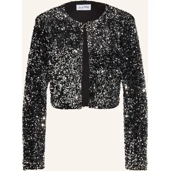 Joseph Ribkoff Dámská Cropped Bunda S Flitry, černá /...
