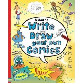 Cizojazyčná kniha Write and Draw Your Own Comics