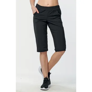 Dámské kalhoty Funkční černé dámské 3/4 kalhoty s kapsami 278 sil velikost 4XL