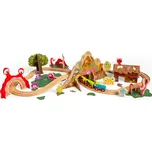 Bigjigs Toys Rail dřevěná vláčkodráha…
