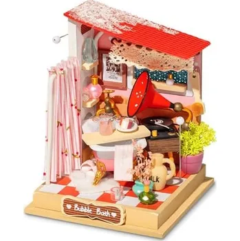 ostatní stavebnice RoboTime miniatura domečku Koupelna pěnových bublin