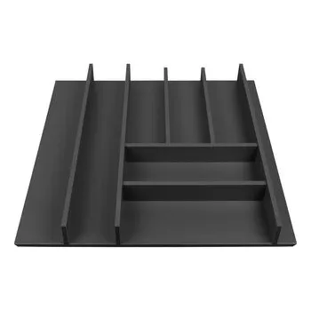 Příborník do zásuvky Příborník Elletipi Wood Line pro zásuvky 60 cm, černý buk,PLA O50060 BLT18