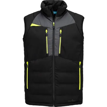 Pánská vesta PORTWEST DX4 DX435 / Pánská zateplená vesta - černá M