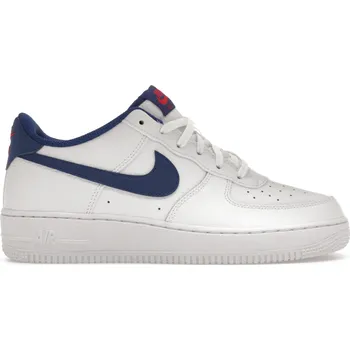 Dámská obuv Nike Air Force 1 Low White Deep Royal (GS) Velikost: 40 CT3839-101