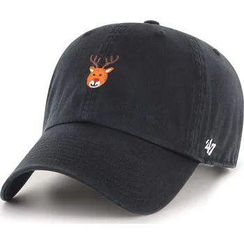 Čepice Bavlněná čepice 47brand černá barva, s aplikací XX.BSRNR284GWS.BKE 99X, vel. ONE SIZE