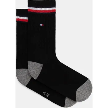 Dětské ponožky Tommy Hilfiger 2-pack 100001500 černá 99X, vel. 27/30