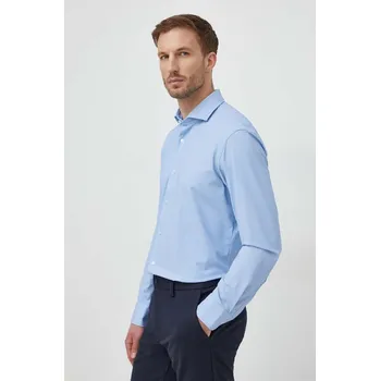Pánská košile Košile BOSS pánská, regular, s italským límcem, 50503097 modrá 05X, vel. 40