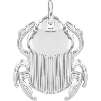 Přívěsek Postříbřený přívěsek Lilou Skarabeus 207/15/ZAW/SR stříbrná SLV, vel. ONE SIZE