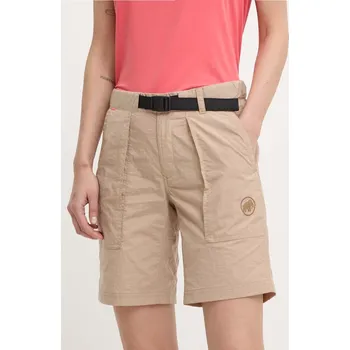 Pánské oblečení Outdoorové šortky Mammut Hiking Cargo 1023.01020 béžová 80E, vel. 34