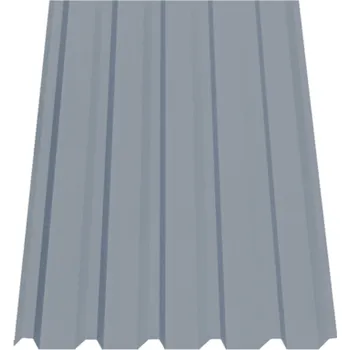 plechová krytina SATJAM Plech trapézový SAT35 střešní PE25 tl. 0,5 mm RAL 7035 světle šedý