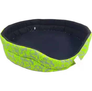 Pelíšek pro psa Pelech oválný 57x50x17 Zelený