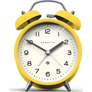 Budík Budík Newgate Charlie Bell Echo Alarm Clock KB1045CBM134CHY žlutá 10X