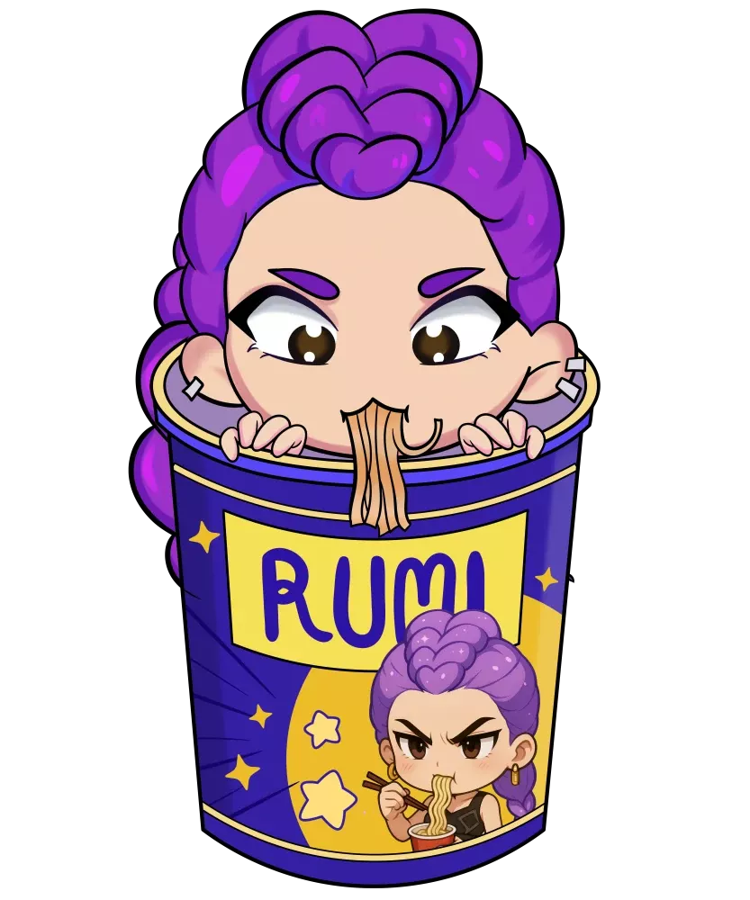 NAŽEHLOVAČKA - Rumi Huntrix Kpop Demon Hunters