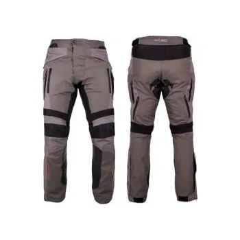 Moto oblečení Moto kalhoty W-TEC Smackton - šedo-oranžová, L