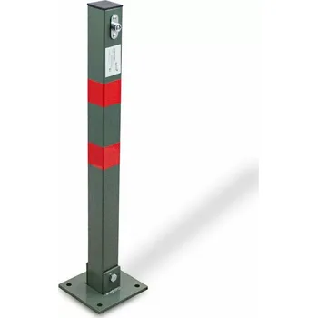 parkovací zábrana Skládací parkovací sloupek se zámkem 65 cm