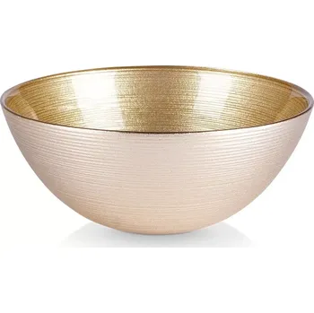 Orion Skleněná mísa Golden 15 cm