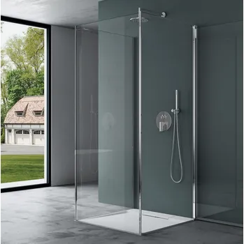 design sprchový kout RAVENA CHROM R36 U-FORM