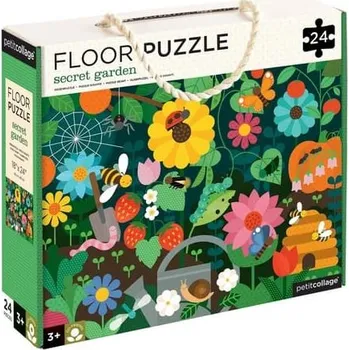 Puzzle Petitcollage Podlahové puzzle tajemná zahrada