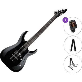 Elektrická kytara ESP LTD MH-10KIT SET Black Elektrická kytara
