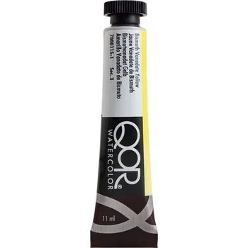 Výtvarná barva QOR Watercolor 7000115-1 Akvarelová barva Bismuth Vanadate Yellow 11 ml 1 ks