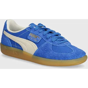 Pánská obuv Semišové tenisky Puma Palermo Vintage 396841 modrá 55X, EUR 42