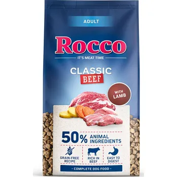 Krmivo pro psa 2x10kg Rocco Adult Classic hovězí s jehněčím