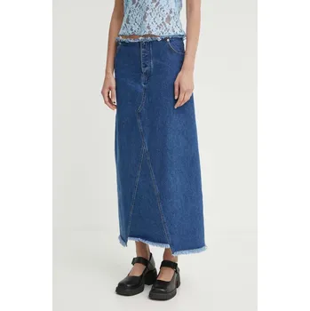 Dámská sukně Džínová sukně Résumé BonnieRS tmavomodrá barva, maxi, 121911185 59J, vel. 36
