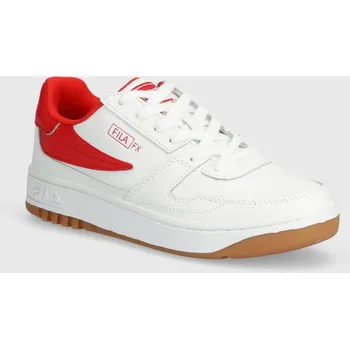 Pánské tenisky Kožené boty Fila FXVentuno červená barva, FFM0003 33X, EUR 43