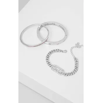Náramek Náramek Aldo BARBIEDUO 3-pack 13803677 BARBIEDUO.973 stříbrná SLV, vel. ONE SIZE