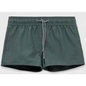 Chlapecké kraťasy Dětské kraťasy Protest PRTEVI JR zelená barva, s potiskem, nastavitelný pas 2918900 77X, vel. 116