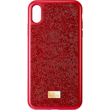 Pouzdro na mobilní telefon Obal na telefon Swarovski XS MAX Glam Rock červená barva 5481454 33X, vel. ONE SIZE