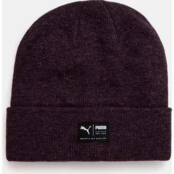 Módní doplněk Puma čepice 21739 fialová 49X, vel. ONE SIZE
