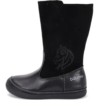 Dívčí zimní obuv DD Step Dívčí kozačky DDstep W078-52103 Black 32, Vnitřní délka boty: 20,4 cm