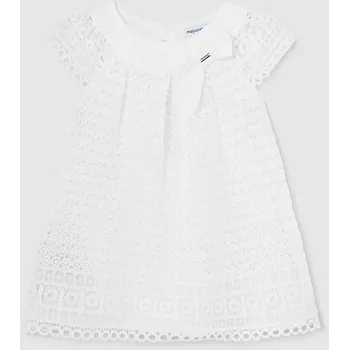 Kojenecké šaty Kojenecké šaty Mayoral 1908.4C.Baby.PPYH béžová 01X, vel. 68